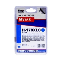 Картридж для (178 XL) HP PhotoSmart D5463 CB323 Cyan (14,6ml, Dye) MyInk