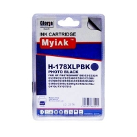 Картридж для (178 XL) HP PhotoSmart D5463 CB322 Photo black (14,6ml, Dye) MyInk