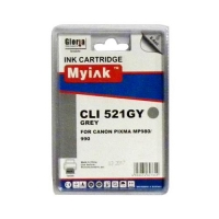 Картридж для CANON CLI-521 GY PIXMA MP980/ MP990 серый (8,4ml, Dye) MyInk