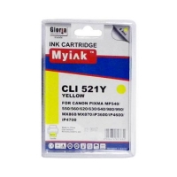 Картридж для CANON CLI-521 Y PIXMA iP3600/ iP4600/ MP540/ MP620/ MP630/ MP980 желт (8,4ml, Dye) MyInk